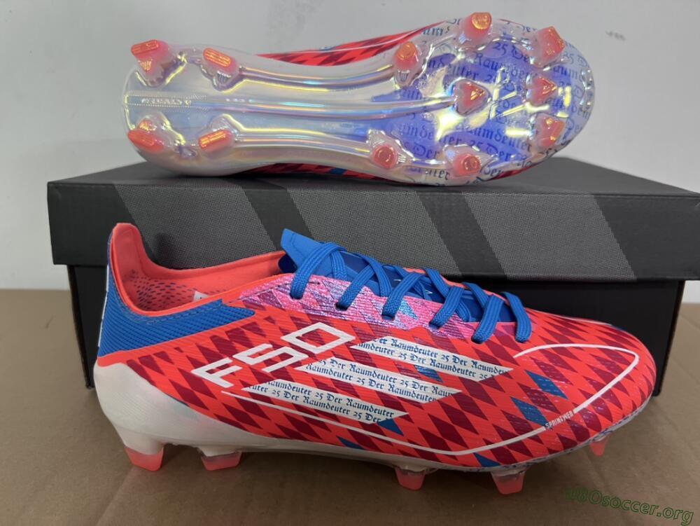 Adidas F50 Elite FG Football Boots - Red/White/Blue