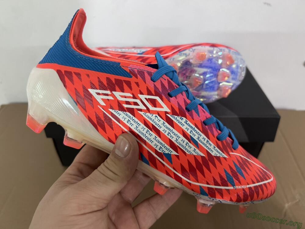 Adidas F50 Elite FG Football Boots - Red/White/Blue