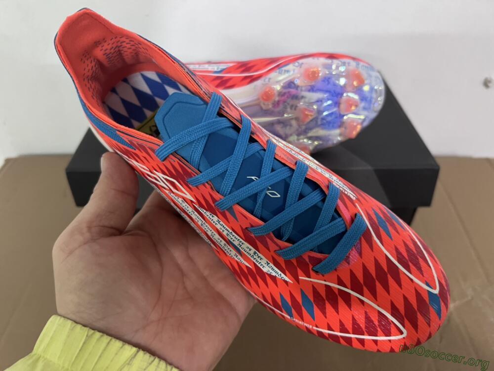 Adidas F50 Elite FG Football Boots - Red/White/Blue