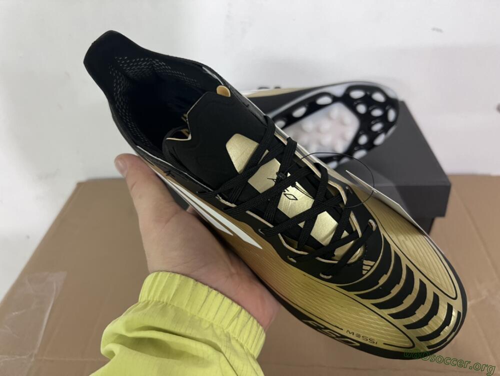 Adidas F50 Elite Messi MG Football Boots - Gold/Black/White