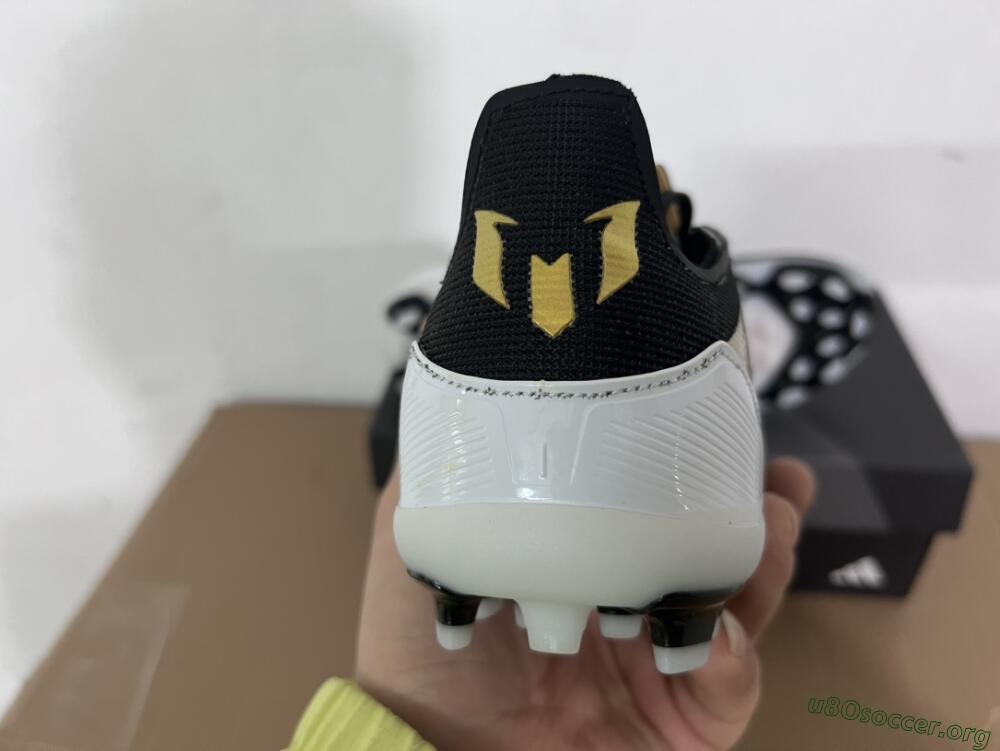 Adidas F50 Elite Messi MG Football Boots - Gold/Black/White