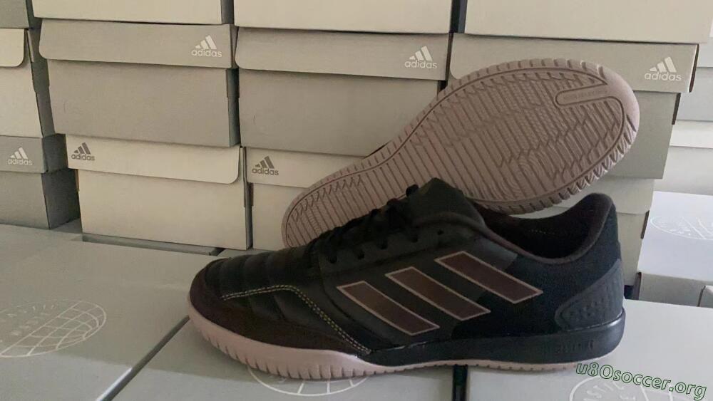 Adidas Top Sala Competition IC Football Shoes - Black/Brown/Pink