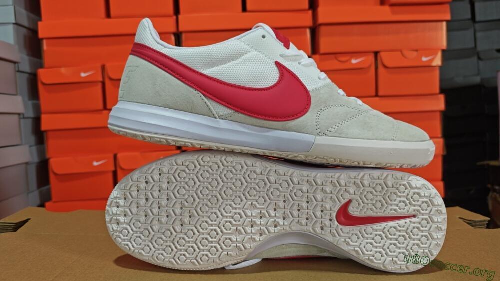 Nike Premier 2 Sala IC Football Shoes - Grey/White/Red