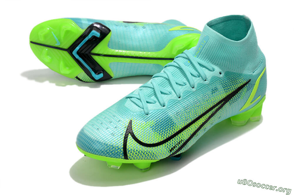 Nike Mercurial Superfly 8 Elite FG Football Boots - Jade/Black/Yellow 0