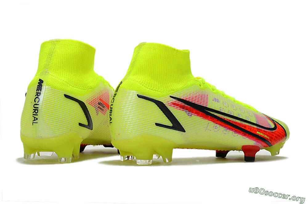 Nike Mercurial Superfly 8 Elite FG Football Boots - Yellow/Black/Red 6