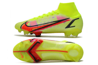 Nike Mercurial Superfly 8 Elite FG Football Boots - Yellow/Black/Red
