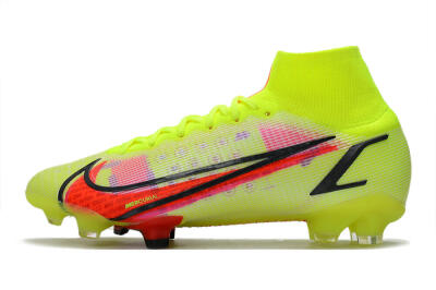 Nike Mercurial Superfly 8 Elite FG Football Boots - Yellow/Black/Red