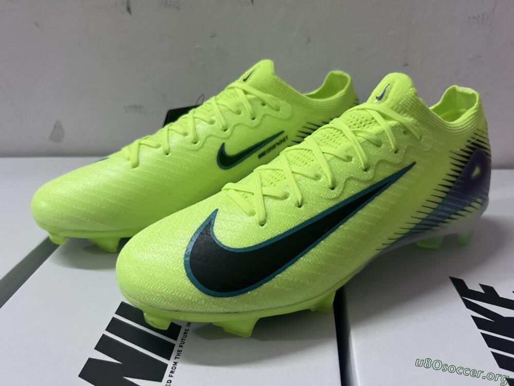 Nike Air Zoom Mercurial Vapor 16 Elite FG Football Boots - Yellow/Black/Blue