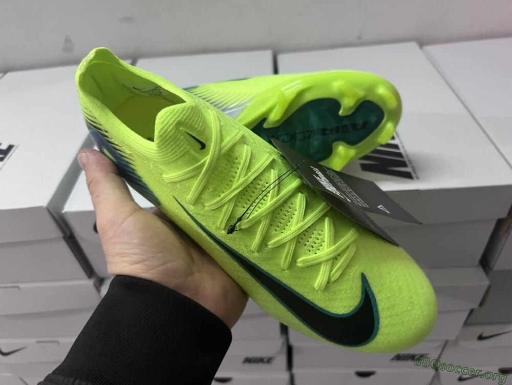 Nike Air Zoom Mercurial Vapor 16 Elite FG Football Boots - Yellow/Black/Blue