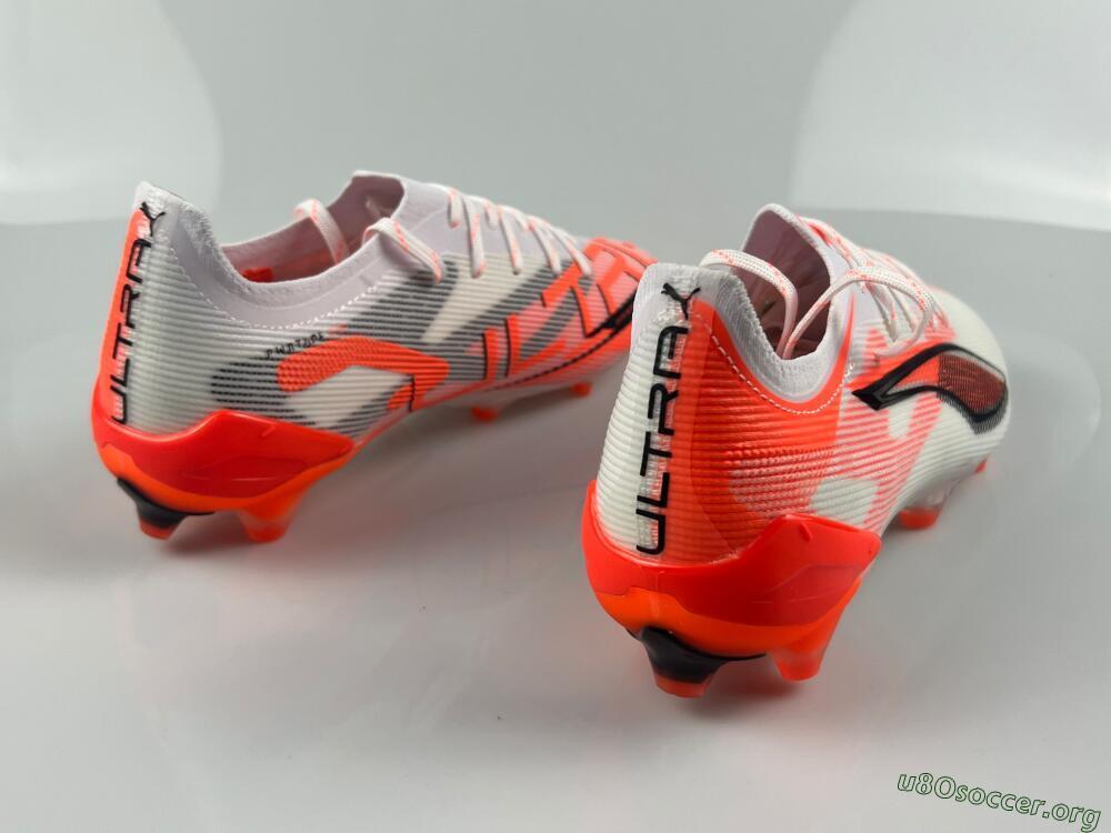 Puma Ultra Ultimate FG Football Boots - White/Black/Red