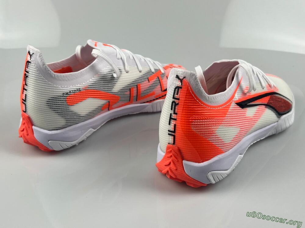 Puma Ultra Ultimate TF Football Shoes - White/Red/Black