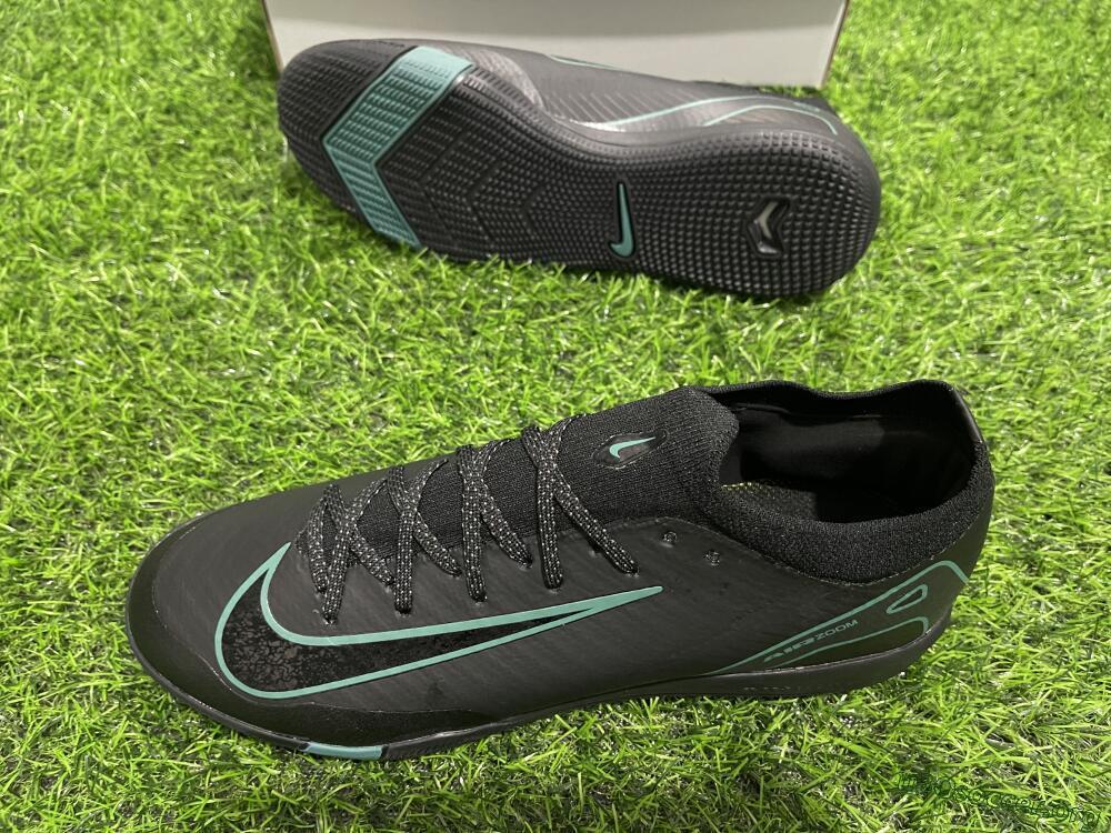 Nike Air Zoom Mercurial Vapor 16 Elite IC Football Shoes - Black/Blue/White