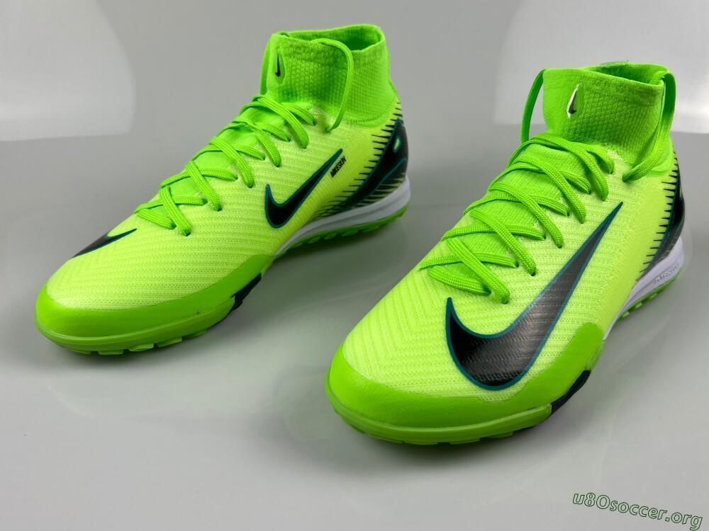 Nike Air Zoom Mercurial Superfly 10 Elite TF Football Shoes - Yellow/Black/White