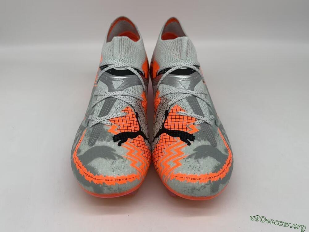 Puma Future Ultimate FG Football Boots - Silver/Red/Pink