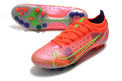Nike Mercurial Vapor 14 Elite AG Football Boots - Red/Yellow/Silver