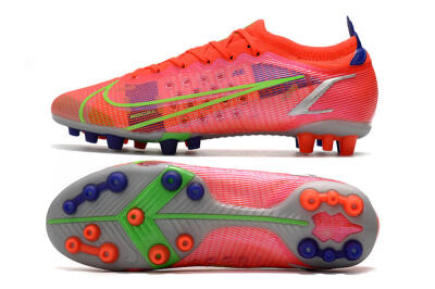 Nike Mercurial Vapor 14 Elite AG Football Boots - Red/Yellow/Silver
