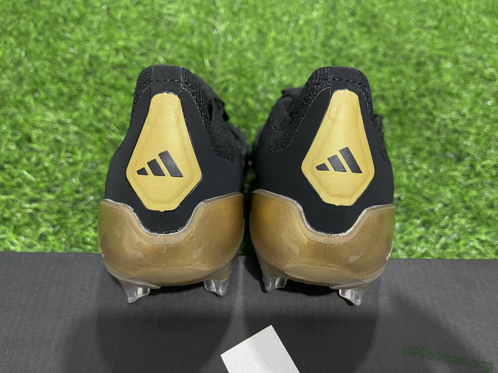 Adidas Predator Elite Tongue FG Football Boots - Black/Gold