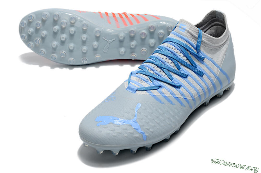 Puma Future Z 1.1 AG Football Boots - Grey/Blue 0