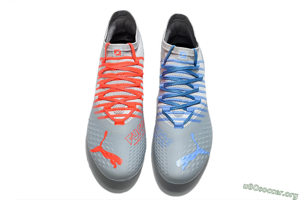 Puma Future Z 1.1 AG Football Boots - Grey/Blue 6