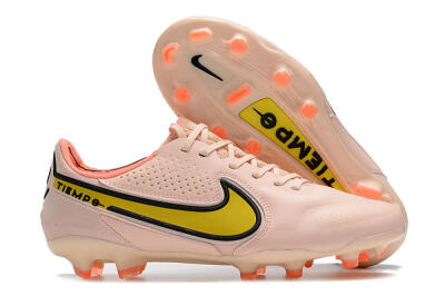 Nike Tiempo Legend 9 Elite FG Football Boots - Pink/Yellow/Black
