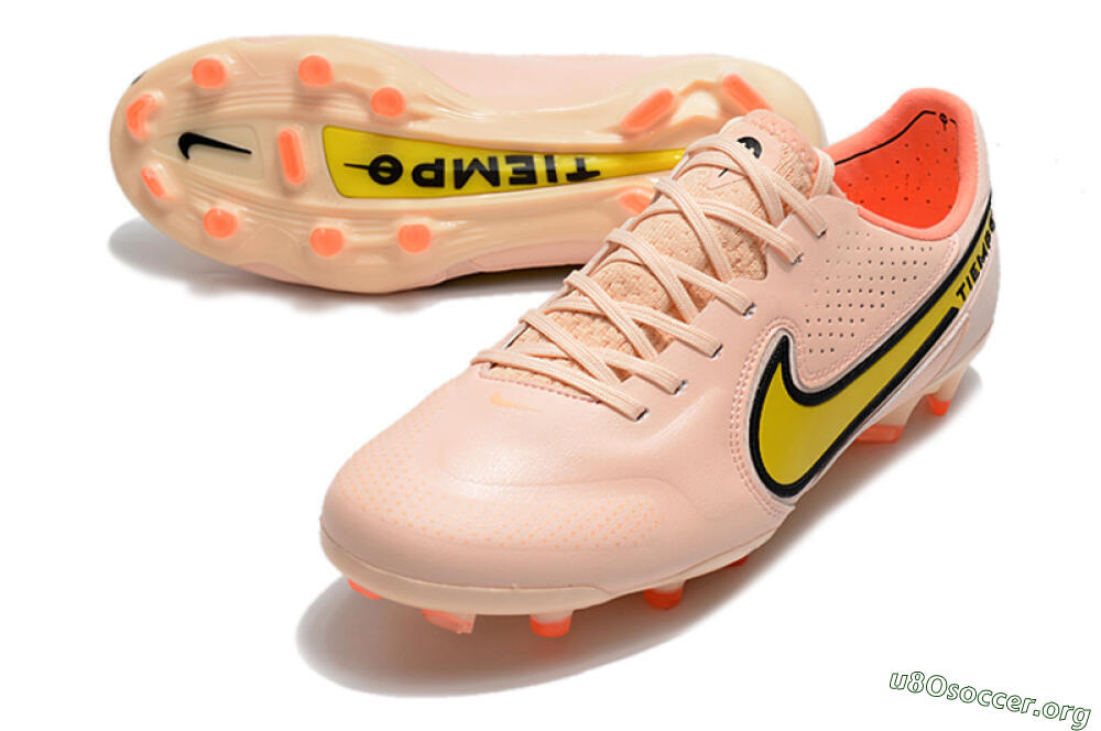 Nike Tiempo Legend 9 Elite FG Football Boots - Pink/Yellow/Black 0