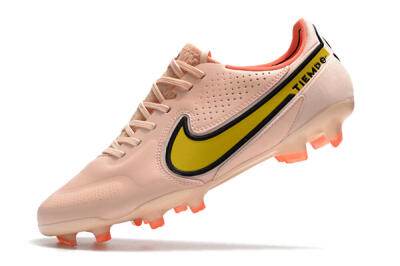 Nike Tiempo Legend 9 Elite FG Football Boots - Pink/Yellow/Black