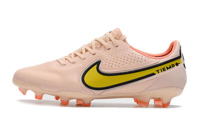 Nike Tiempo Legend 9 Elite FG Football Boots - Pink/Yellow/Black