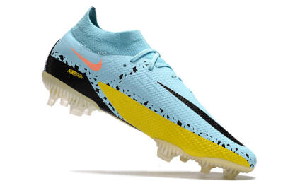 Nike Phantom GT2 DF Elite FG Football Boots - Jade/Yellow/Pink