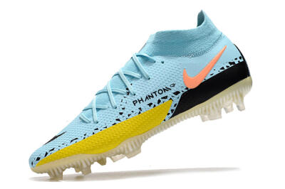 Nike Phantom GT2 DF Elite FG Football Boots - Jade/Yellow/Pink