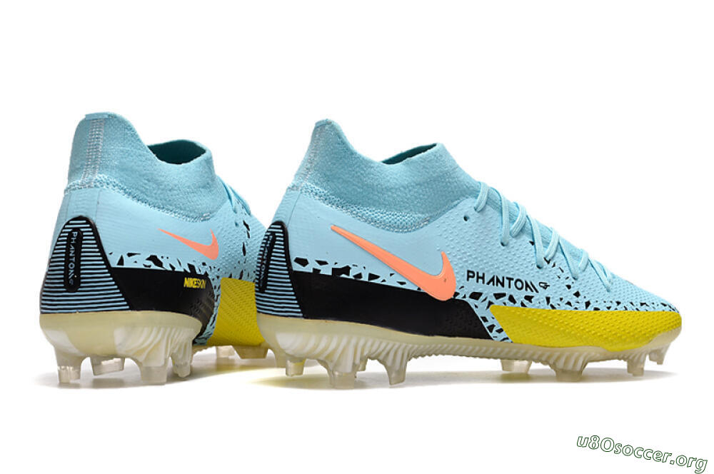 Nike Phantom GT2 DF Elite FG Football Boots - Jade/Yellow/Pink 6