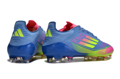 Adidas F50 Elite TF Football Shoes - Blue/Pink/Yellow