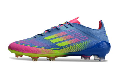 Adidas F50 Elite TF Football Shoes - Blue/Pink/Yellow