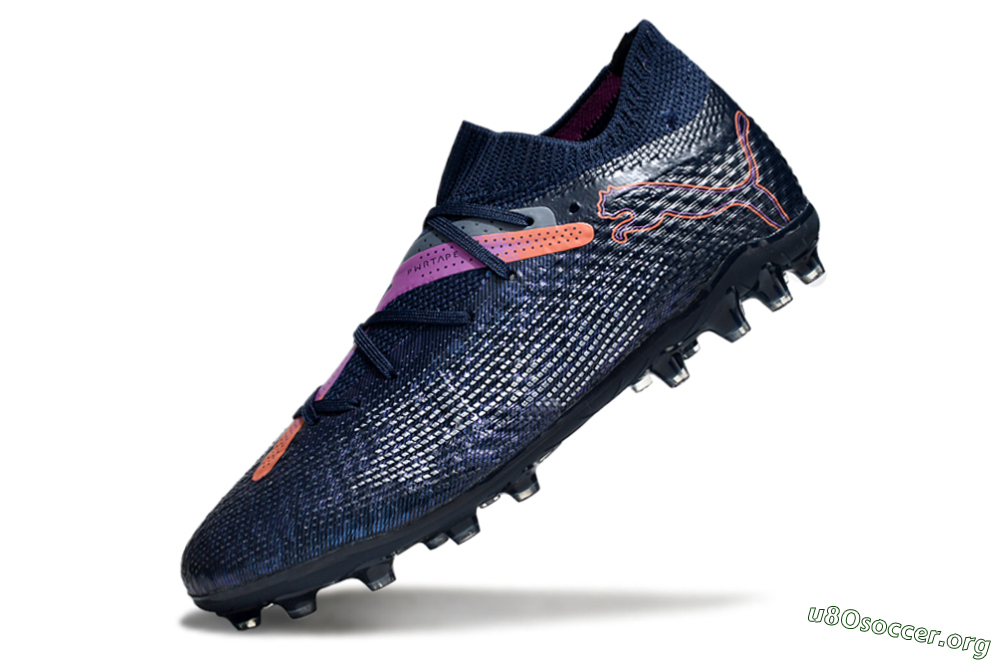 Puma Future Ultimate MG Football Boots - Blue/Pink/Yellow 5
