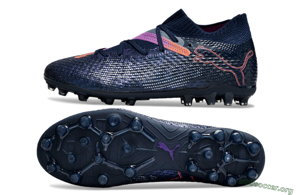 Puma Future Ultimate MG Football Boots - Blue/Pink/Yellow 1