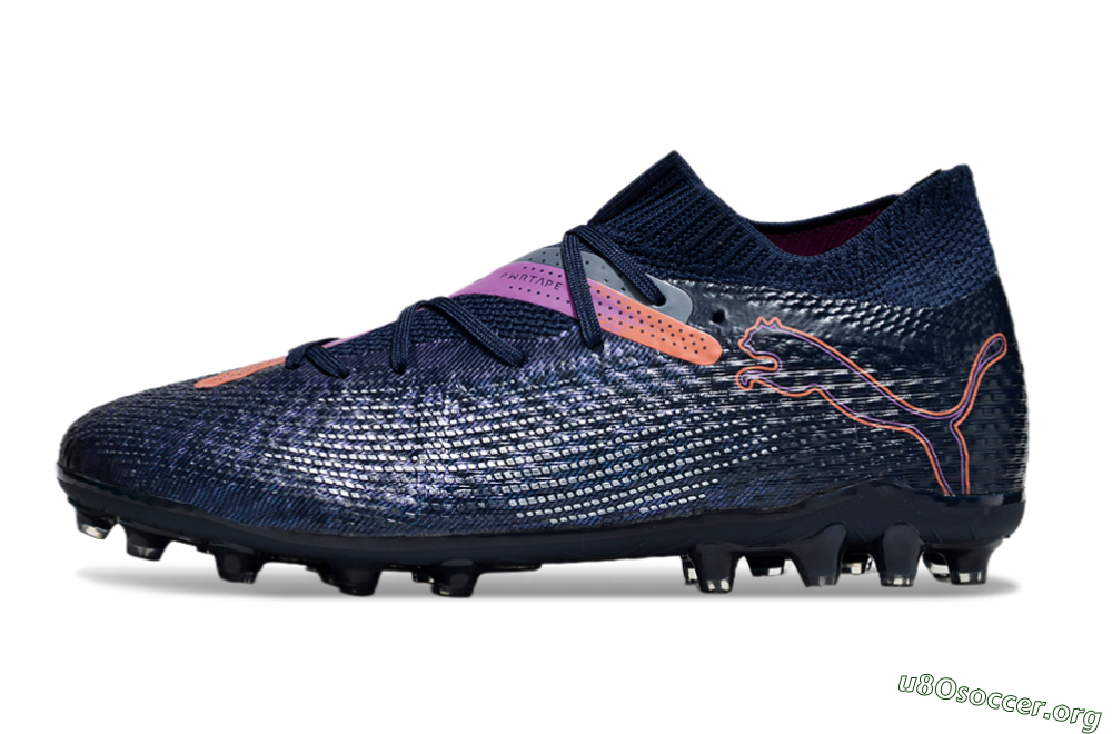Puma Future Ultimate MG Football Boots - Blue/Pink/Yellow 3