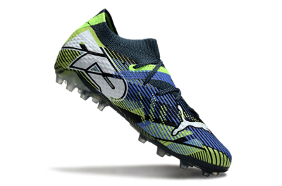 Puma Future Ultimate MG Football Boots - Black/Blue/Yellow