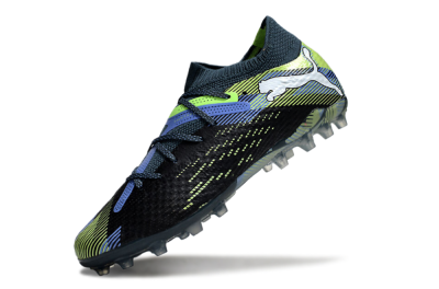 Puma Future Ultimate MG Football Boots - Black/Blue/Yellow