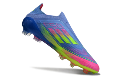 Adidas F50 Elite FG Football Boots - Blue/Pink/Yellow