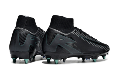 Nike Air Zoom Mercurial Superfly 10 Elite SG Football Boots - Black/Jade