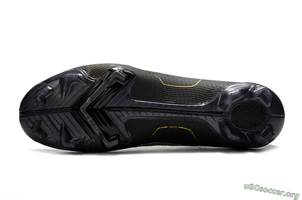 Nike Mercurial Superfly 8 Elite FG Football Boots - Black/Gold/Silver 6