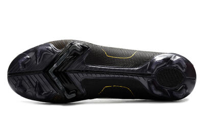 ike Mercurial Vapor 14 Elite FG Football Boots - Black/Gold/Silver