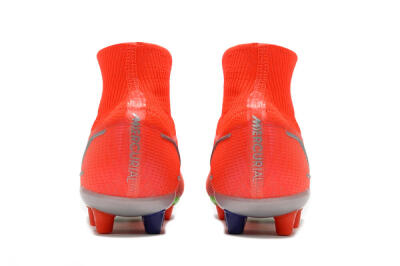 Nike Mercurial Superfly 8 Elite AG Football Boots - Red/Yellow/Silver