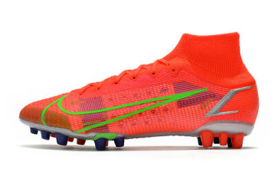 Nike Mercurial Superfly 8 Elite AG Football Boots - Red/Yellow/Silver
