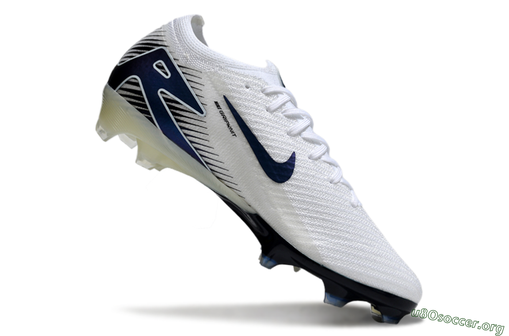 Nike Air Zoom Mercurial Vapor 16 Elite FG Football Boots - White/Blue 4
