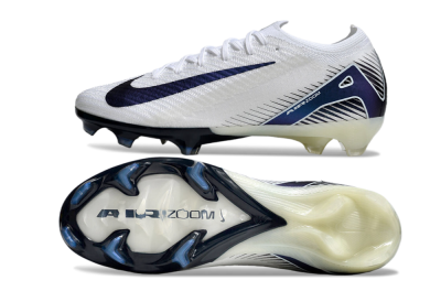 Nike Air Zoom Mercurial Vapor 16 Elite FG Football Boots - White/Blue