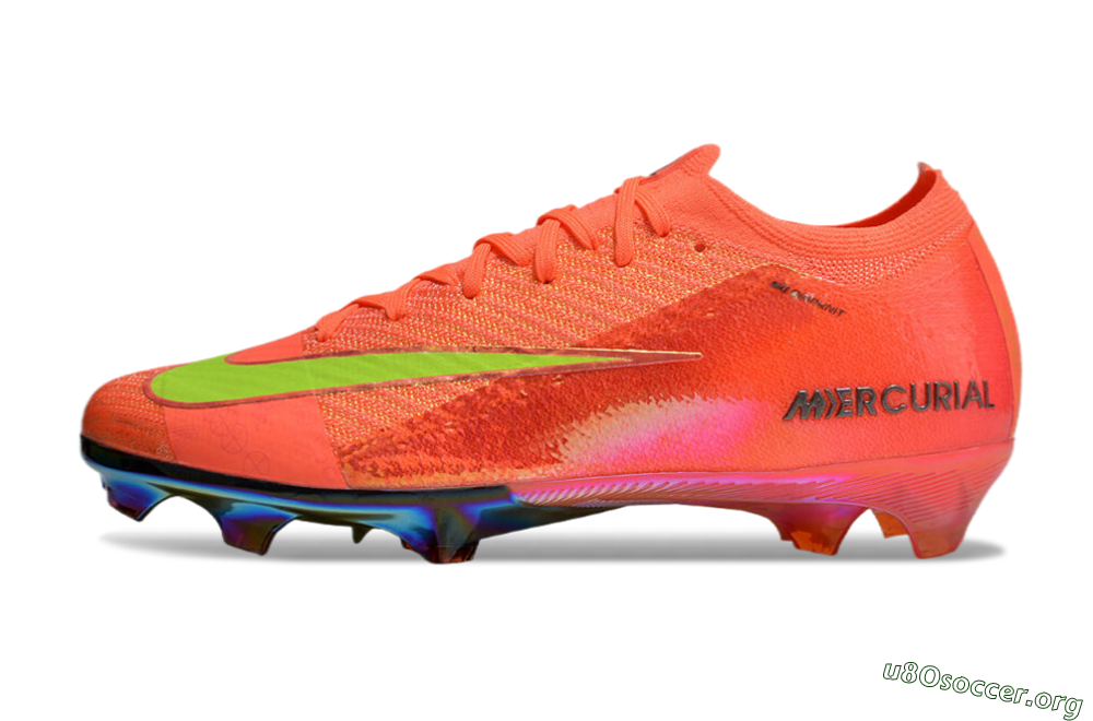 Nike Air Zoom Mercurial Vapor 16 Elite FG Football Boots - Orange/Yellow/Black 3