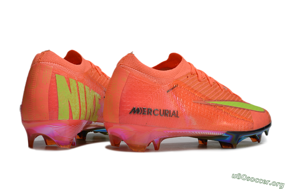 Nike Air Zoom Mercurial Vapor 16 Elite FG Football Boots - Orange/Yellow/Black 6