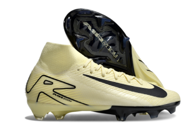 Nike Air Zoom Mercurial Superfly 10 Elite FG Football Boots - Beige/Black/Yellow