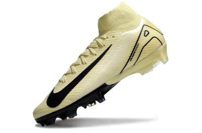 Nike Air Zoom Mercurial Superfly 10 Elite FG Football Boots - Beige/Black/Yellow