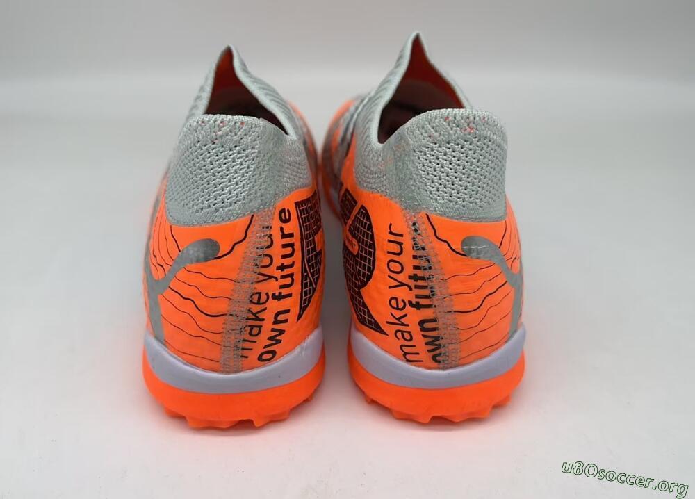 Puma Future Ultimate TF Football Shoes - Silver/Red/White